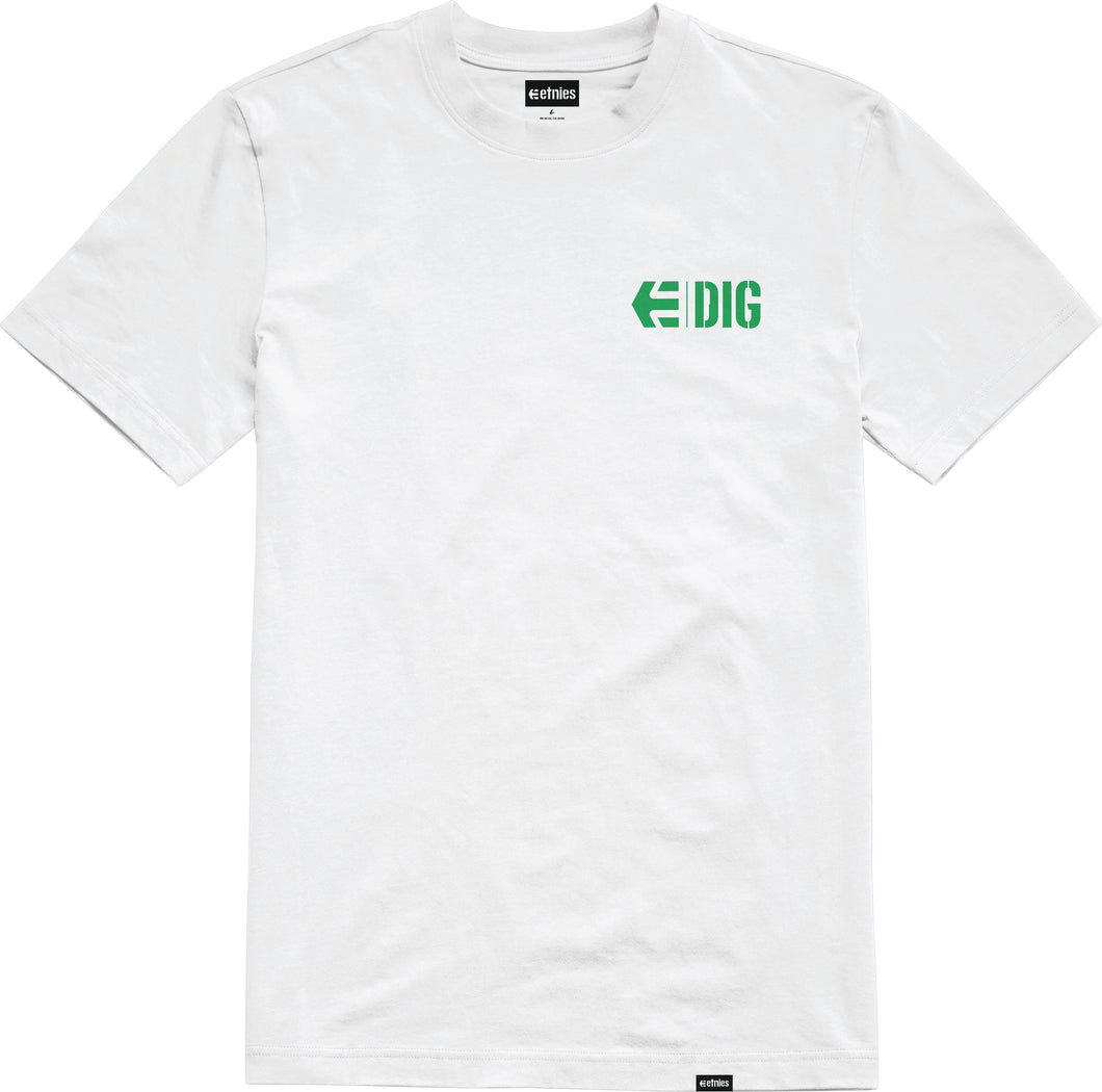 COMING SOON - DIG x etnies T-Shirt - White - COMING SOON