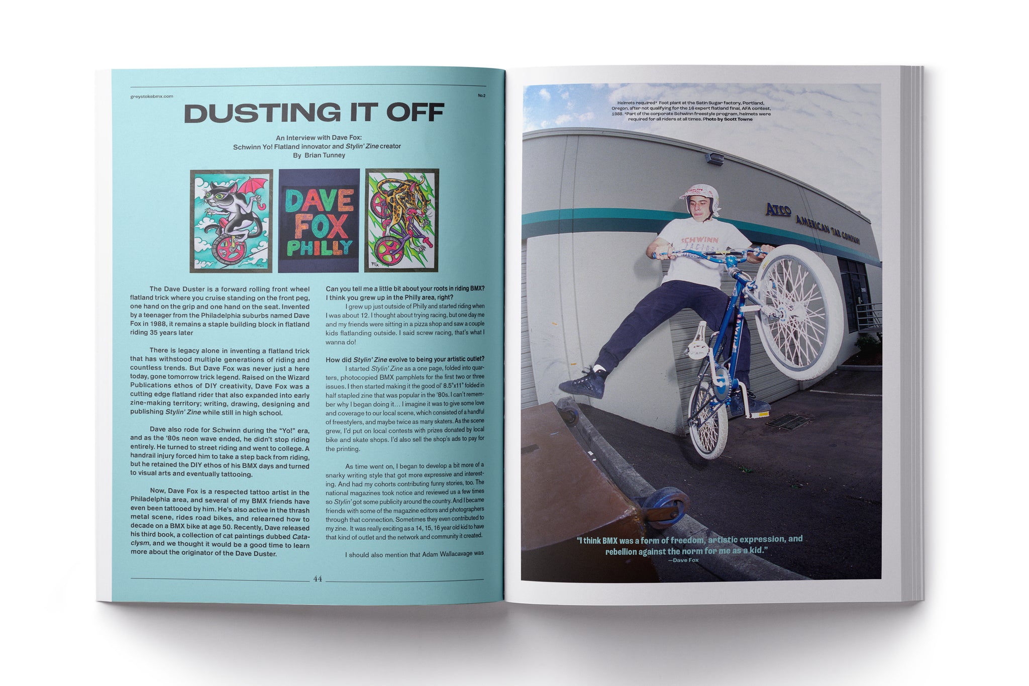 GREYSTOKE BMX MAGAZINE - ISSUE 2 – DIG BMX