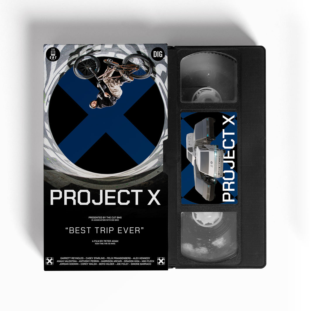PROJECT X | VHS TAPE (Pre-order)