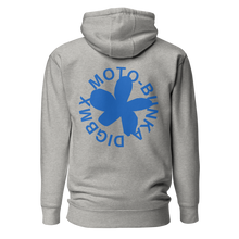 Load image into Gallery viewer, DIG X MOTO-BUNKA - CHERRY BLUE Hoody
