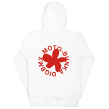 Load image into Gallery viewer, DIG X MOTO-BUNKA - CHERRY RED Hoody
