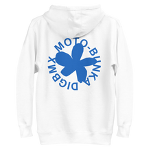 Load image into Gallery viewer, DIG X MOTO-BUNKA - CHERRY BLUE Hoody
