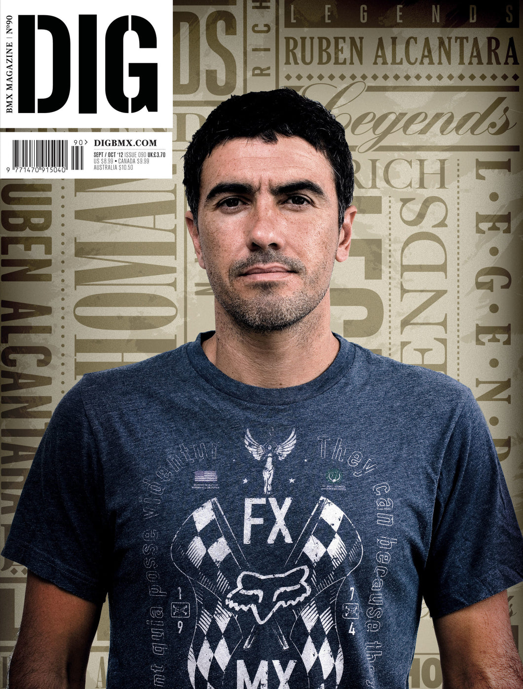 DIG ISSUE 90 - Ruben Alcantara Cover