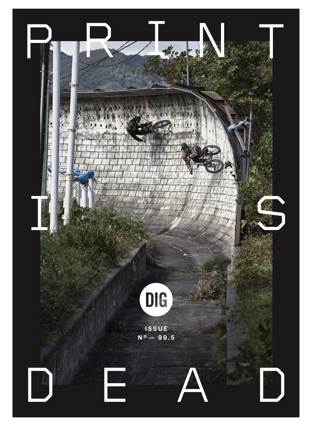 'PRINT IS DEAD' -  DIG MAGAZINE ISSUE 99.5